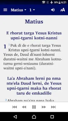 Lun Bawang Bible android App screenshot 1